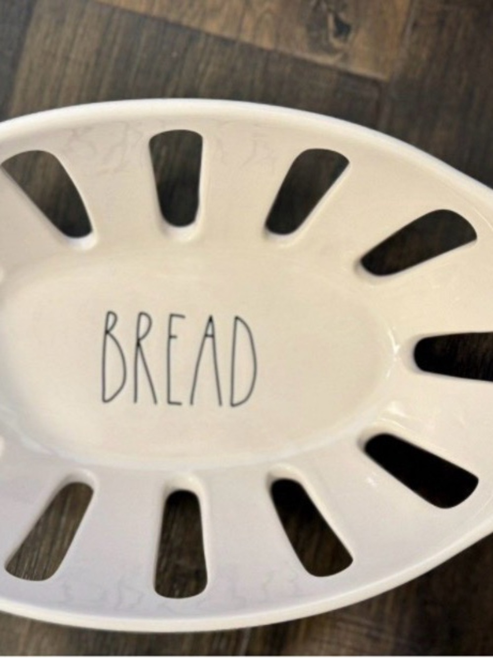 Rae Dunn Artisan Collection By Magenta Bread Basket Modern Farmhouse Ceramic